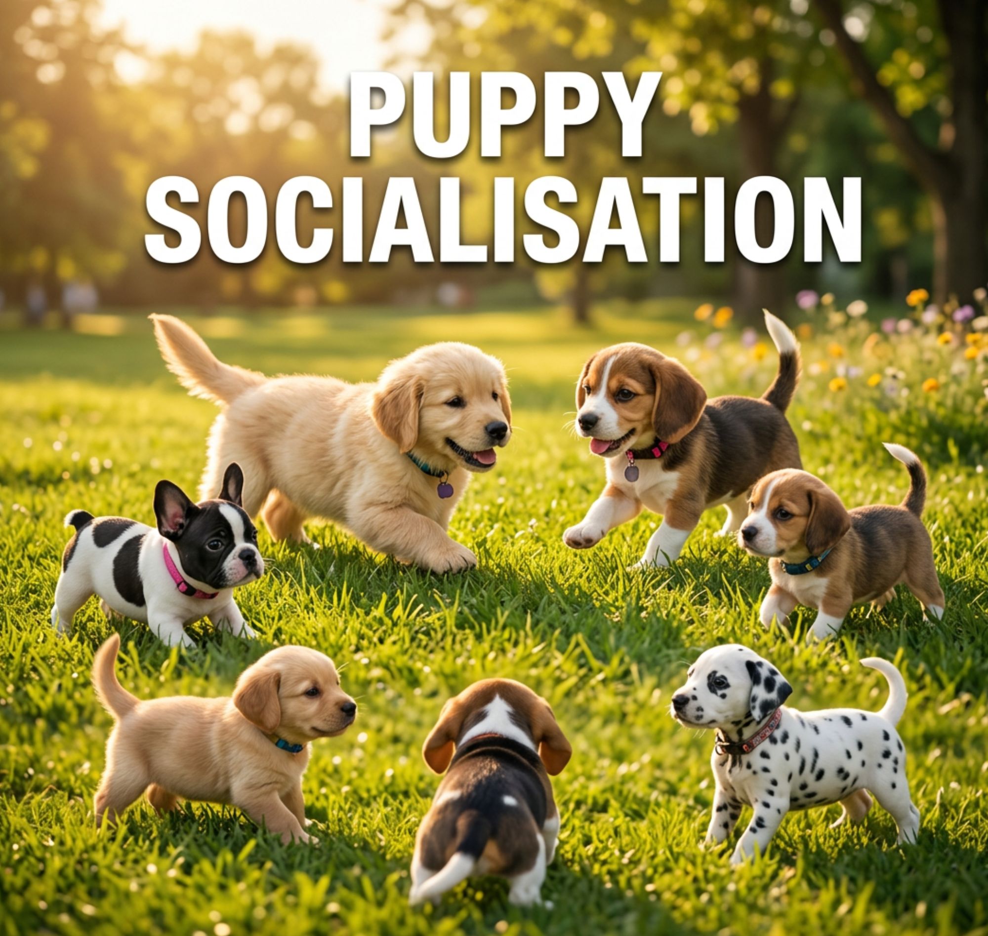 Fun Puppy Socialization Poster